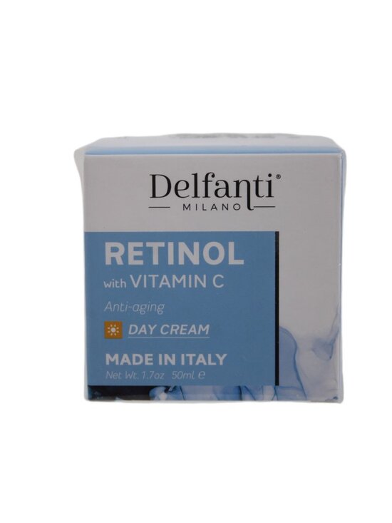 Delfanti Other - Delfanti Milano Day Cream SEALED Retinol Vitamin C Anti Aging 1.7oz 50ml Cream